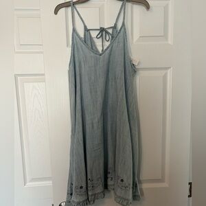 Ariat Denim Paisley Dress NWT